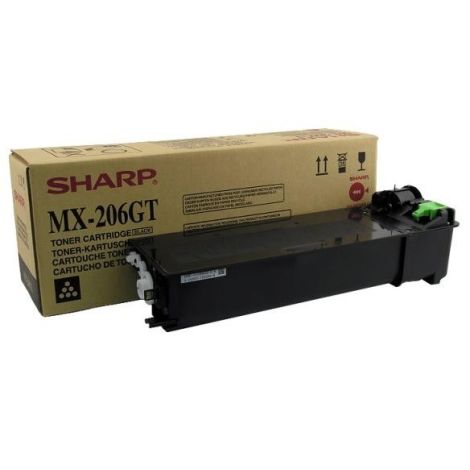 Toner Sharp MX-206GT, čierna (black), originál