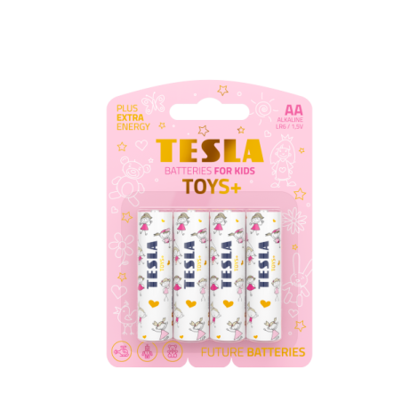 TESLA - batéria AA TOYS GIRL, 4ks, LR06 11060421
