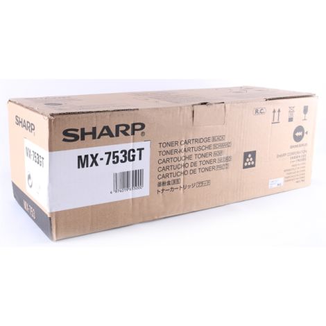 Toner Sharp MX-753GT, čierna (black), originál