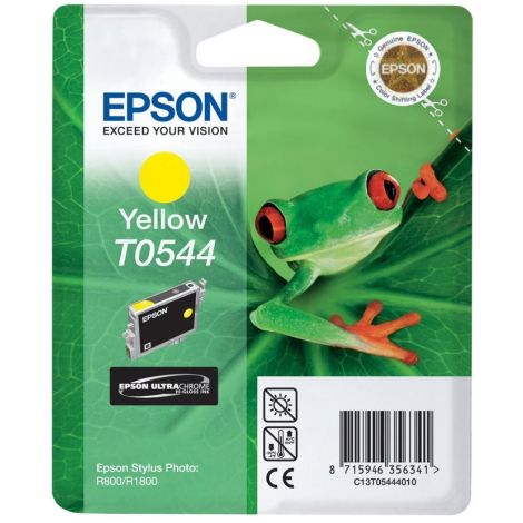 Cartridge Epson T0544, žltá (yellow), originál