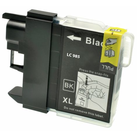 Cartridge Brother LC985BK, čierna (black), alternatívny