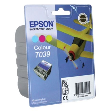 Cartridge Epson T039, farebná (tricolor), originál