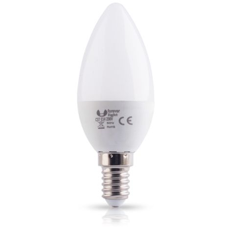 LED žiarovka E14, 7W, 230V, 3000K, biela teplá