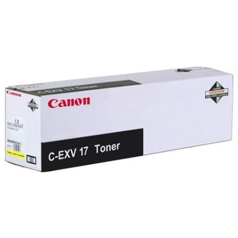 Toner Canon C-EXV17, žltá (yellow), originál