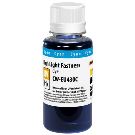 Atrament pre kazetu Epson T1812 (18XL), dye, odolné voči UV, azúrová (cyan)