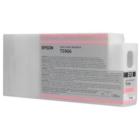 Cartridge Epson T5966, svetlá purpurová (light magenta), originál