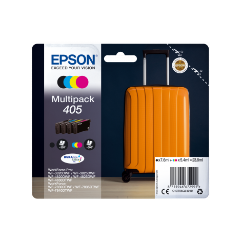 Cartridge Epson 405, T05G6, C13T05G64010, multipack, originál
