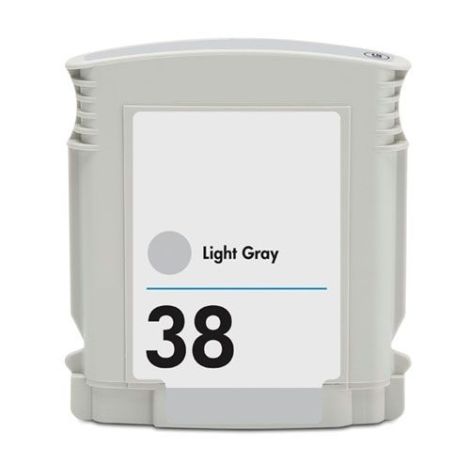Cartridge HP 38 (C9414A), svetlá sivá (light gray), alternatívny