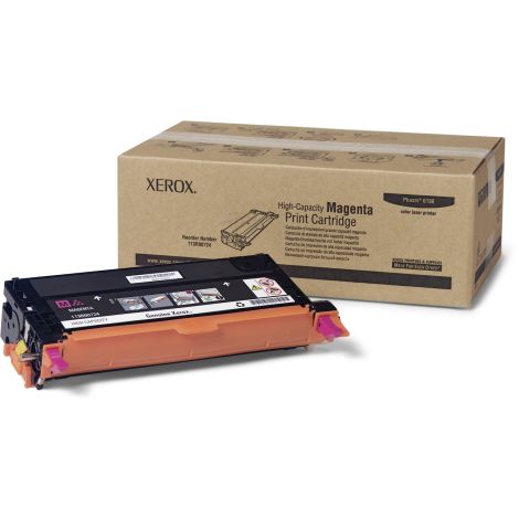 Toner Xerox 113R00724 (6180), purpurová (magenta), originál