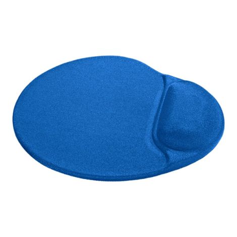 Podložka pod myš, polyuretan, modrá, 26x22.5cm, 5mm, Defender, lycrový povrch