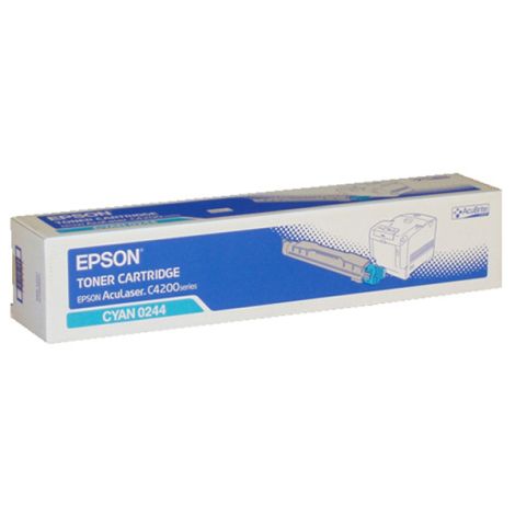 Toner Epson C13S050244 (C4200), azúrová (cyan), originál