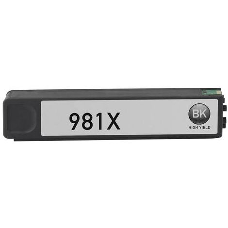 Cartridge HP 981X, L0R12A, čierna (black), alternatívny
