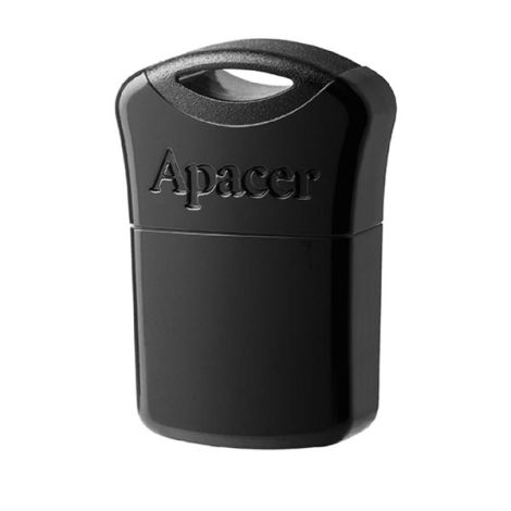 Apacer USB flash disk, USB 2.0, 32GB, AH116, čierny, AP32GAH116B-1, USB A, s krytkou