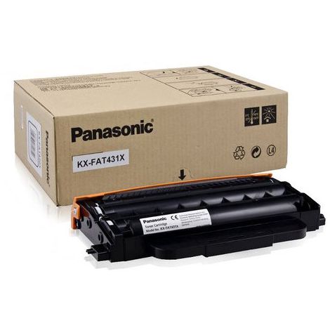 Toner Panasonic KX-FAT431, čierna (black), originál