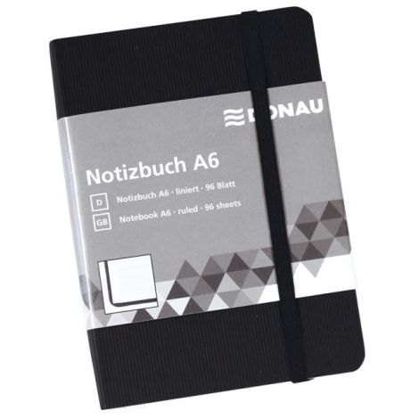 Donau A6 notebook fekete béléssel
