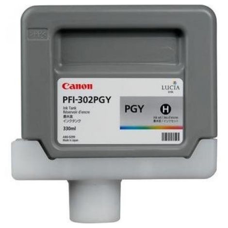 Cartridge Canon PFI-302PGY, foto sivá (photo gray), originál