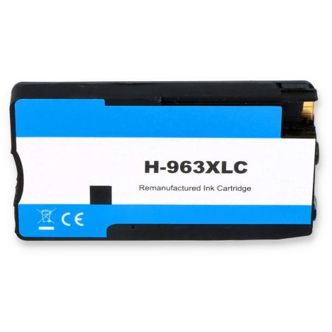 Cartridge HP 963 XL, 3JA27AE, azúrová (cyan), alternatívny