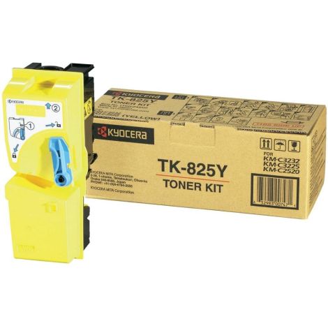 Toner Kyocera TK-825Y, žltá (yellow), originál