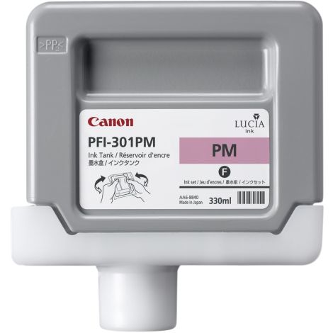 Cartridge Canon PFI-301PM, foto purpurová (photo magenta), originál