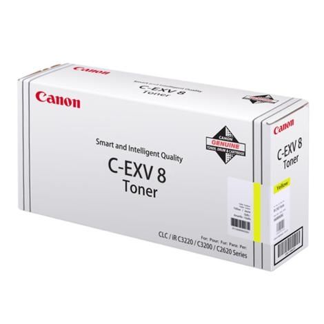 Toner Canon C-EXV8, žltá (yellow), originál