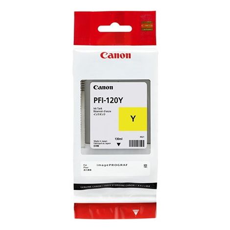 Cartridge Canon PFI-120Y, žltá (yellow), originál