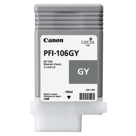 Cartridge Canon PFI-106GY, sivá (gray), originál