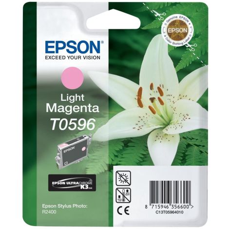 Cartridge Epson T0596, svetlá purpurová (light magenta), originál