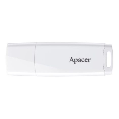 Apacer USB flash disk, USB 2.0, 16GB, AH336, biely, AP16GAH336W-1, USB A, s krytkou