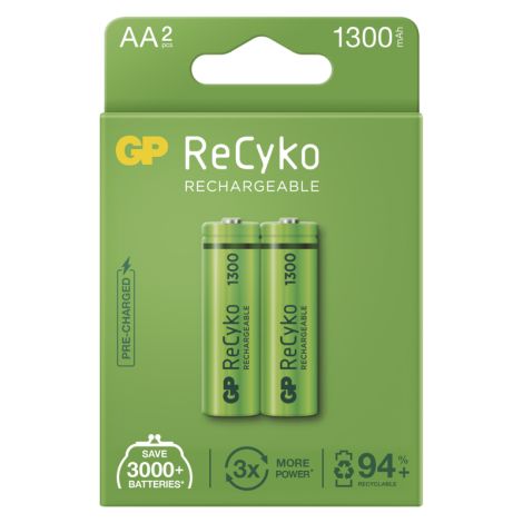 GP nabíjacia batéria ReCyko 1300 AA (HR6) 2PP 1032222130
