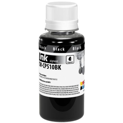 Atrament pre kazetu Canon PG-510BK, pigment, čierna (black)
