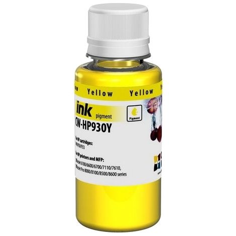 Atrament pre kazetu HP 951 XL Y (CN048AE), pigment, žltá (yellow)