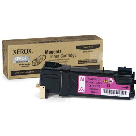 Toner Xerox 106R01336 (6125), purpurová (magenta), originál