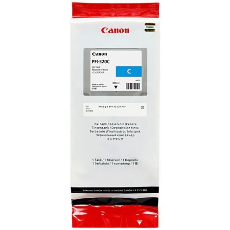 Cartridge Canon PFI-320C, azúrová (cyan), originál