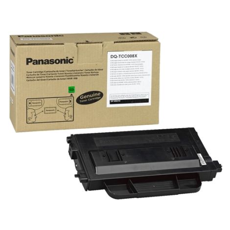 Toner Panasonic DQ-TCC008, čierna (black), originál