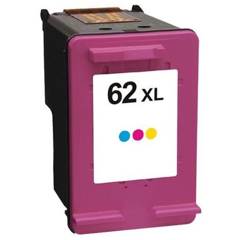 Cartridge HP 62 XL (C2P07AE), farebná (tricolor), alternatívny