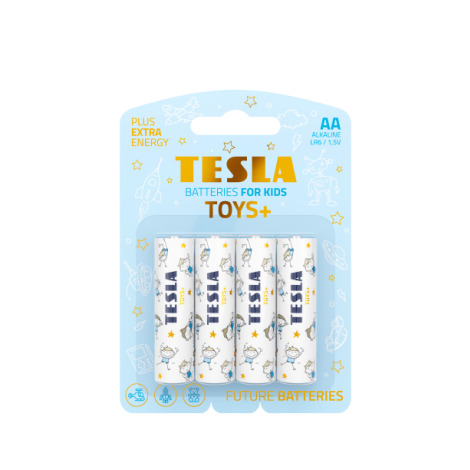 TESLA - batéria AA TOYS BOY, 4 ks, LR06 11060420