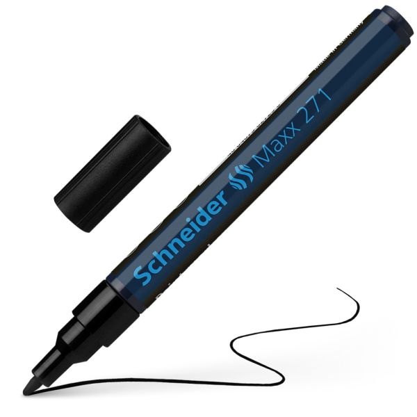 Lakový popisovač Schneider 271 čierny 
