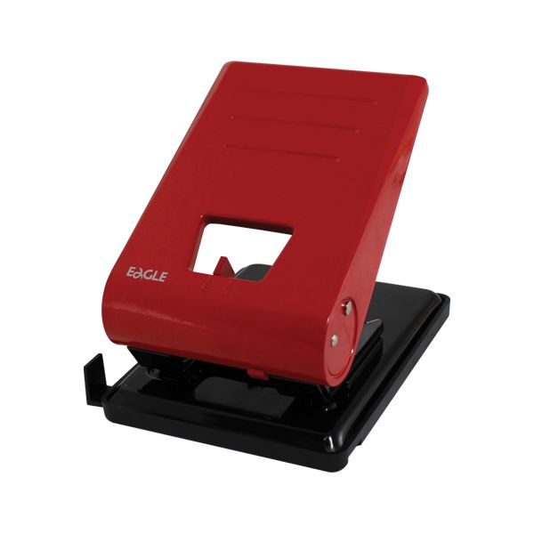 Dierovač Eagle 837 XL - do 50 listov, červený