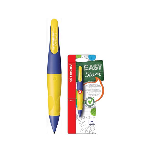 Mechanická ceruzka STABILO EASYergo 1,4 mm  pre pravákov, žlto-fialová