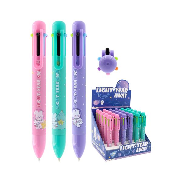 Pero guľôčkové/6-farebné M&G Light Year Away 0,7 mm