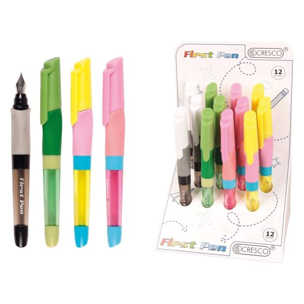 Pero bombičkové First Pen s ergonomickým úchopom (mix /cena 1ks)