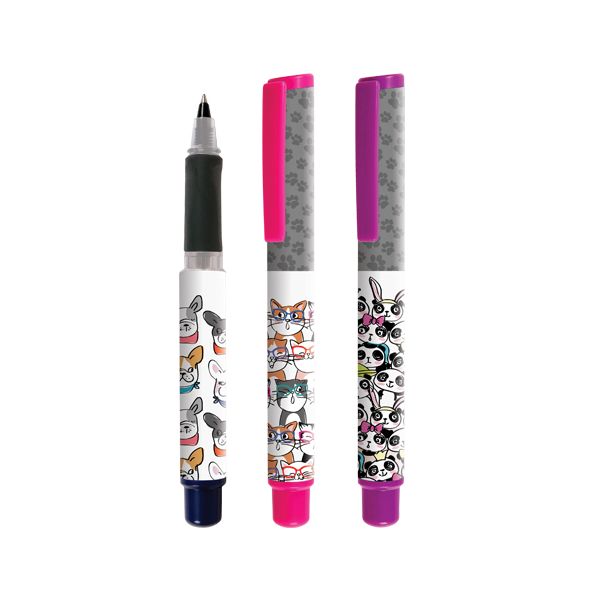 Roller guľôčkový Go Pen - Cartoon Animals