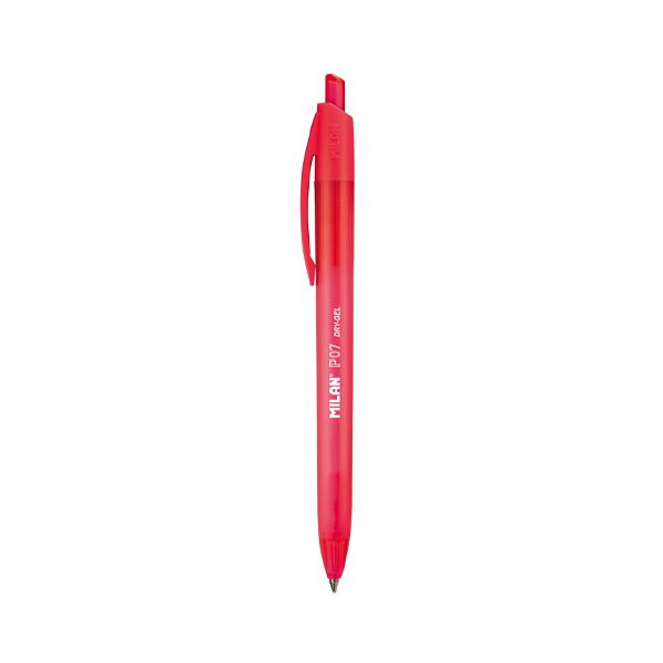 Pero gélové MILAN DRY-GEL 0,7 mm - červené