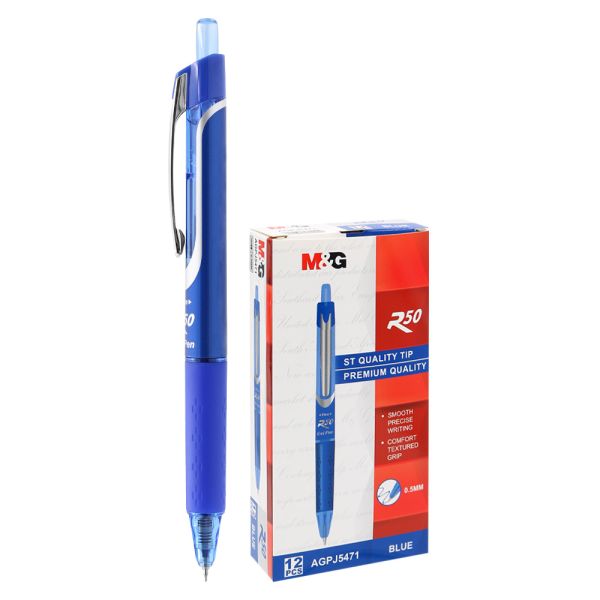 Pero gélové M&G R50 0,5 mm - modré