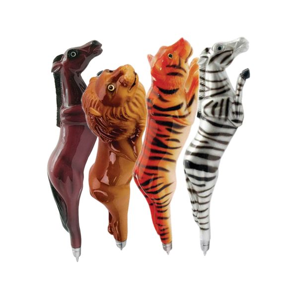 Pero guľôčkové dekoratívne ZVIERATÁ