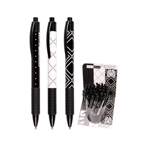 Pero guľôčkové Seria - Black and White