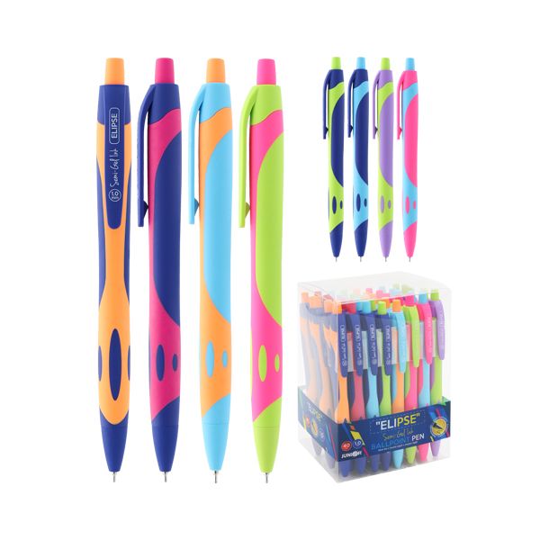 Pero guľôčkové Semi-Gel 1.0 mm, ELIPSE