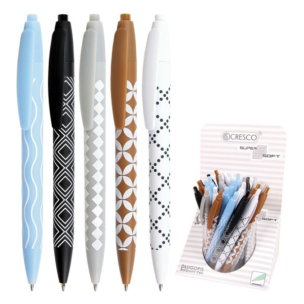 Pero guľôčkové Super Soft Eco 1,0 mm pogumované