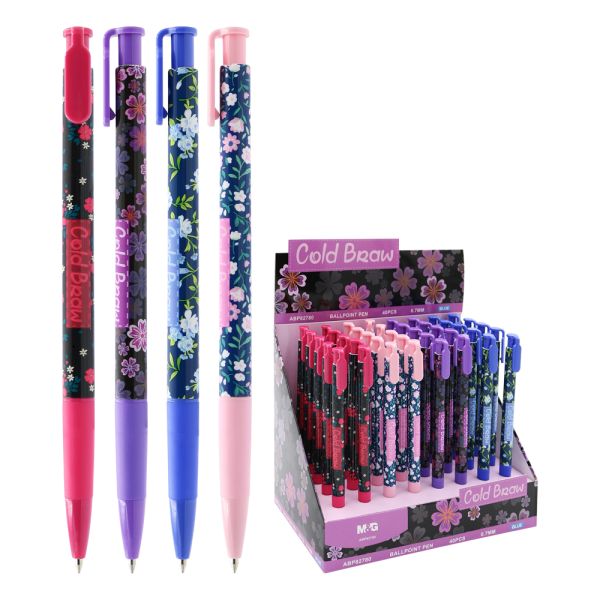 Pero guľôčkové M&G Cold Braw 0,7 mm, modré