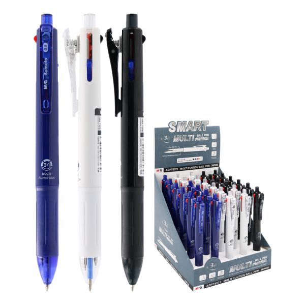 Multifunkčné pero M&G 3+1 (3 farby + mechanická ceruzka)